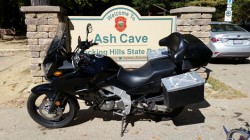 vstrom at ash cave